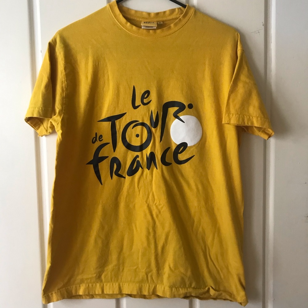 Yellow Tour de France t-shirt